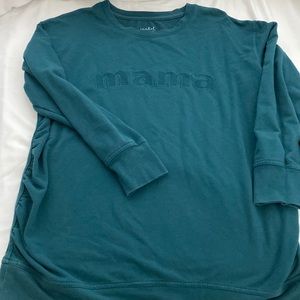 Isabel maternity “mama” sweater